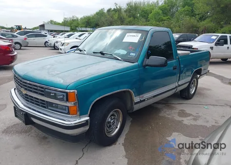 1993 Chevrolet Gmt-400 C1500 z USA, uszkodzony, nr VIN 1GCDC14K6PZ186112